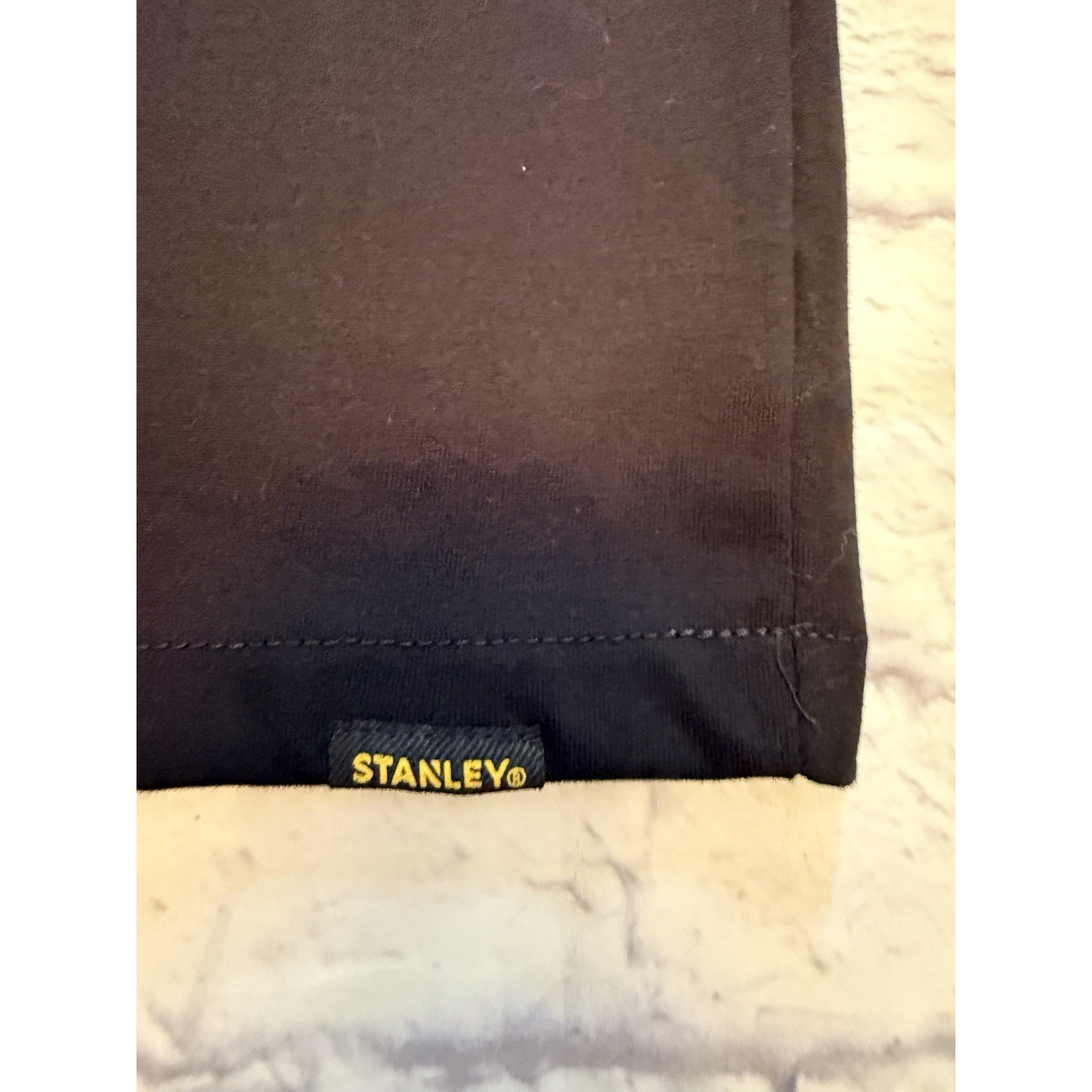 Stanley Workwear Men's Small Cotton Blend Black Henley Long Sleeve Shirt, Nwt — image 5 of 8